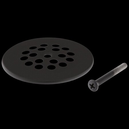 DELTA Dome Strainer w/ Screw Matte Black RP7430BL